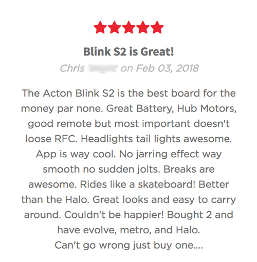 Acton Blink S2 Electric Skateboard Review 1