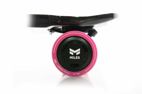 Miles electric skateboard rear hub wheels