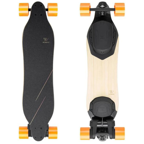 WowGo 3X top of deck and underneath