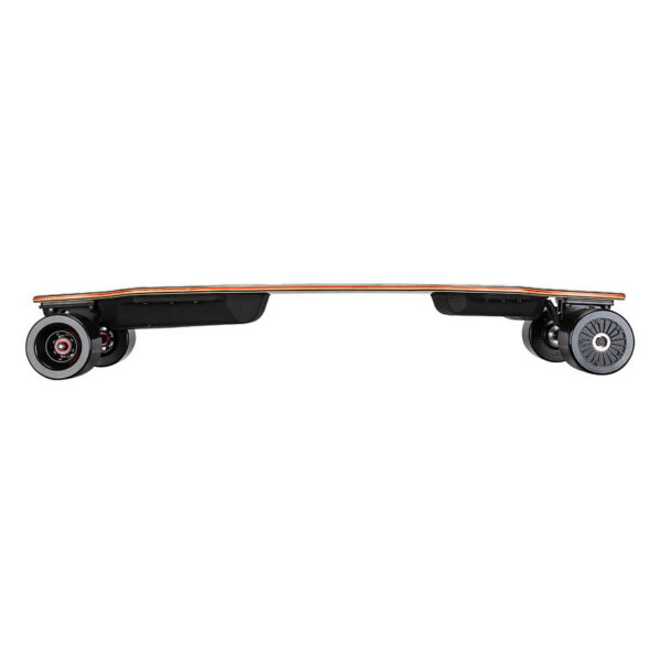 Backfire G2 Black electric skateboard side profile view