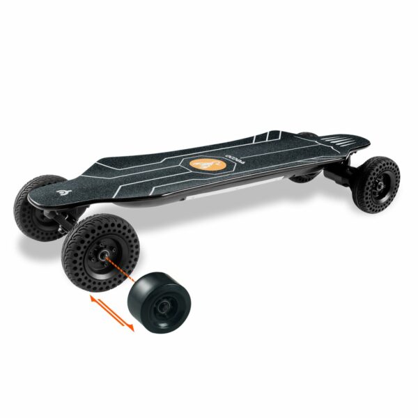 Yecoo GTS 2-In-1 electric longboard