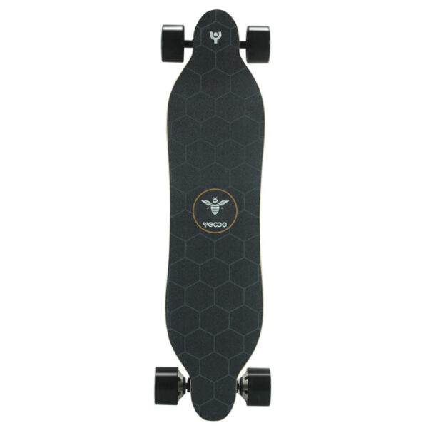 Yecoo X2 electric longboard top of deck