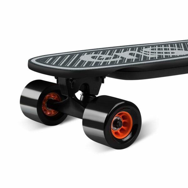 enSkate Woboard Mini electric skateboard front wheels and trucks