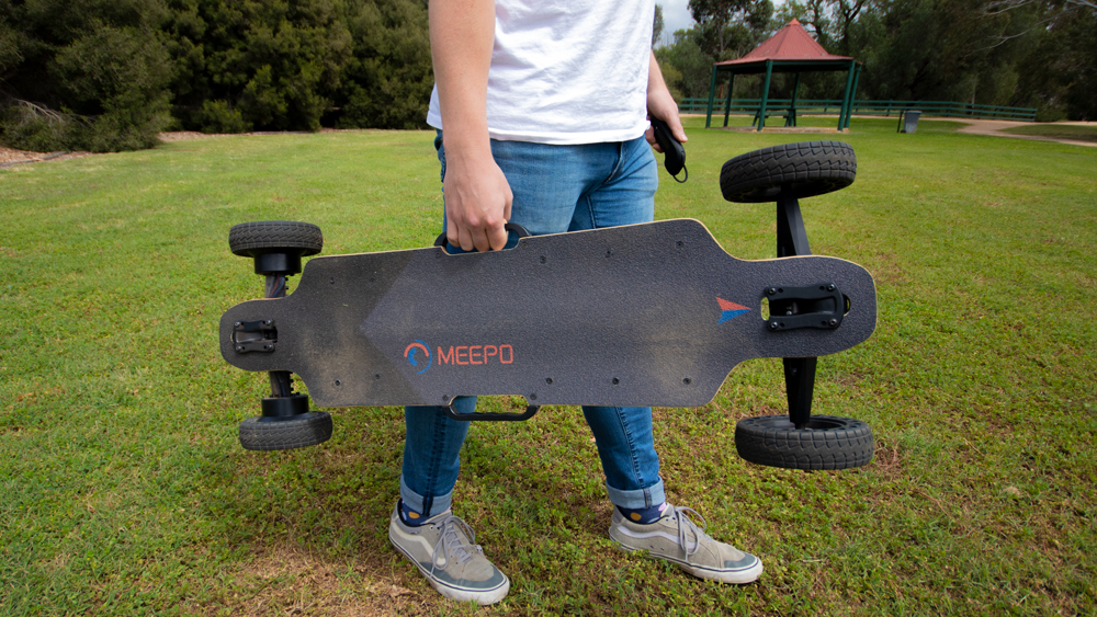 Carry handles on the Meepo City Rider 2