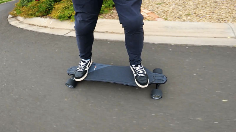 Riding the Exway Flex Pro