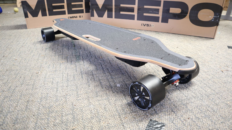 MEEPO V5 Electric Skateboard with Skateboard Rack Stand,More Convenient  Storage of Your Electric Skateboard